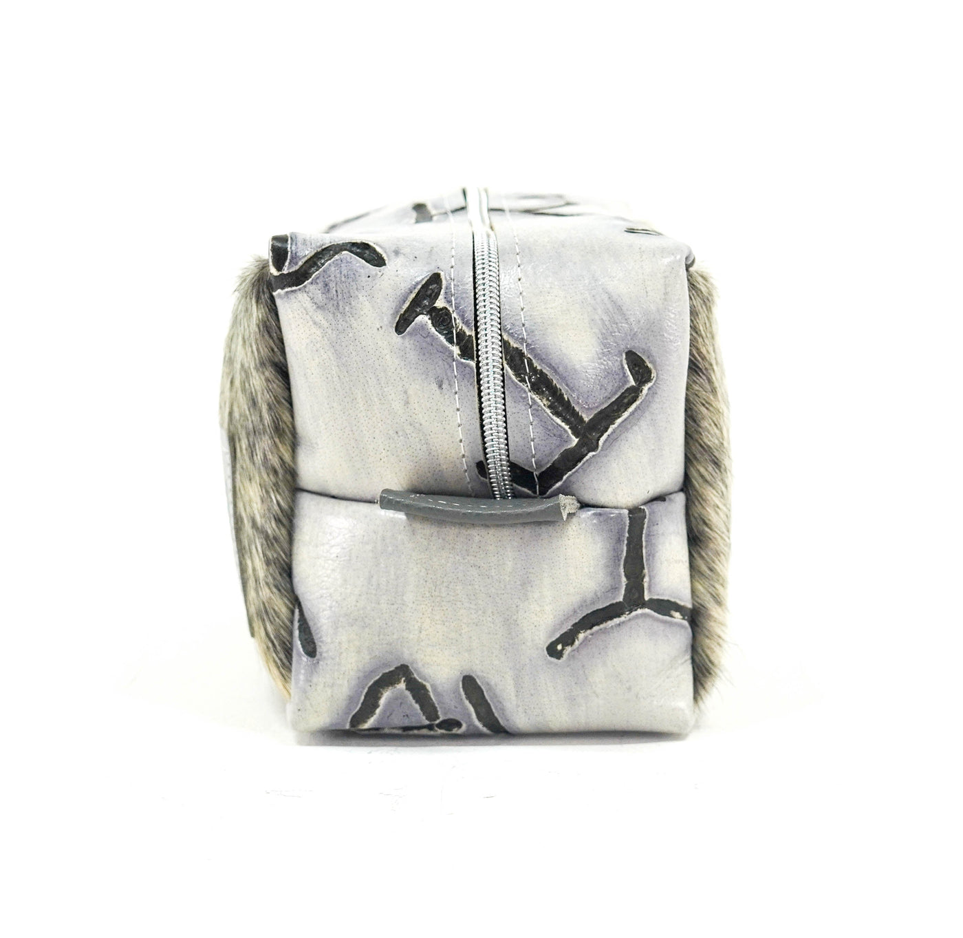 Dutton - Salt/Pepper w/ Smoke Show Brands-Dutton-Western-Cowhide-Bags-Handmade-Products-Gifts-Dancing Cactus Designs