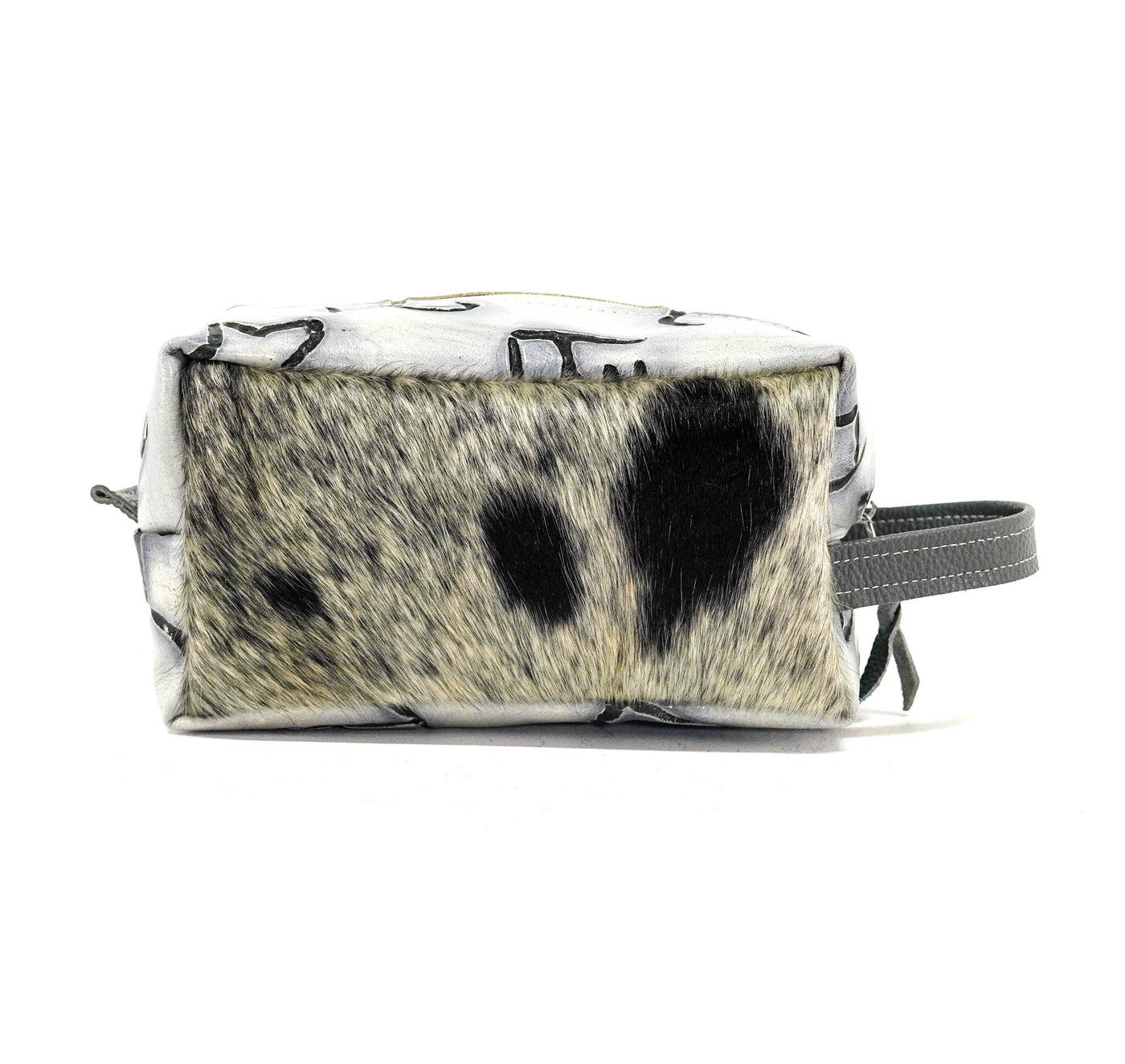 Dutton - Salt/Pepper w/ Smoke Show Brands-Dutton-Western-Cowhide-Bags-Handmade-Products-Gifts-Dancing Cactus Designs