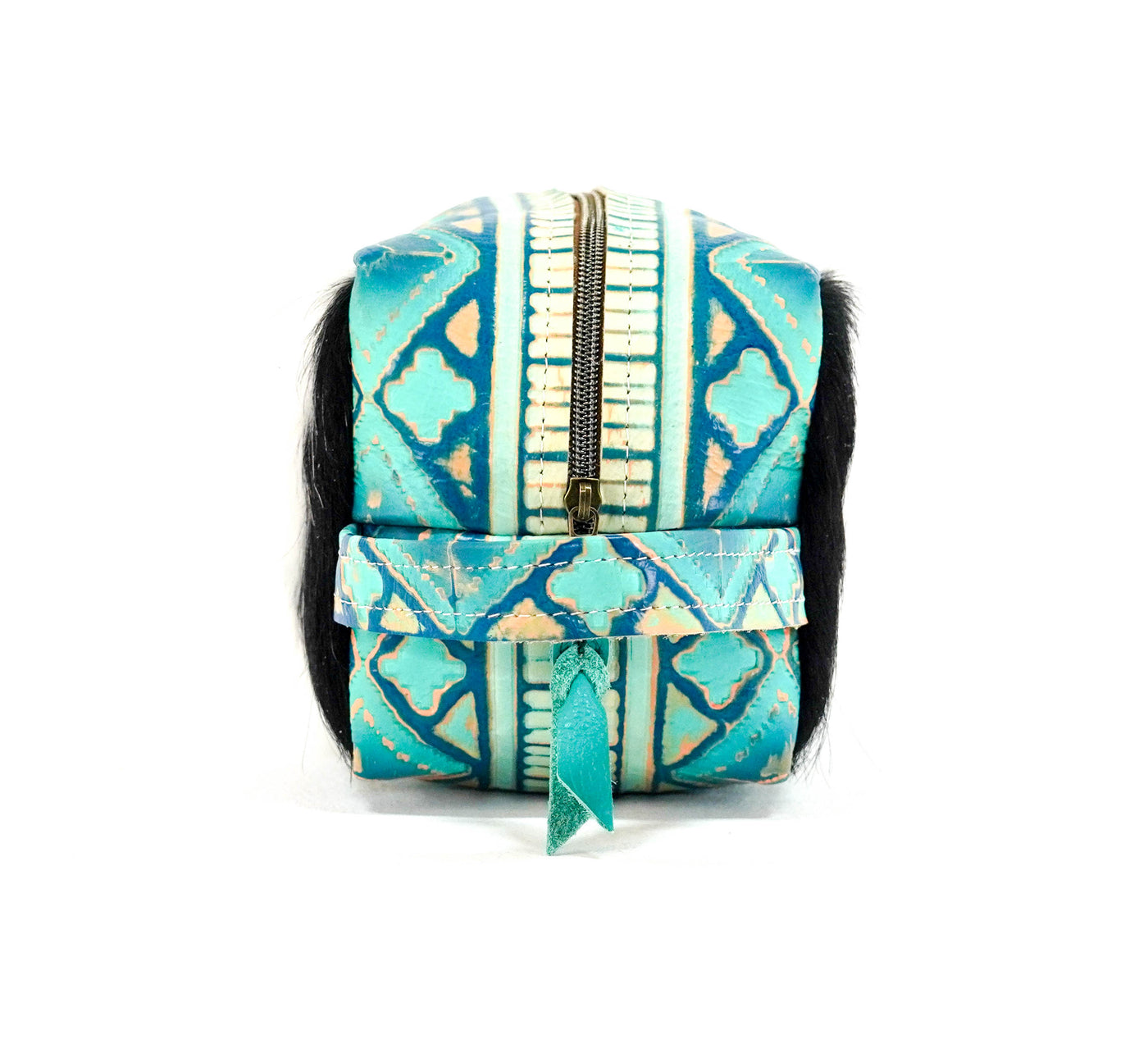 Dutton - Tricolor w/ Margaritaville Navajo-Dutton-Western-Cowhide-Bags-Handmade-Products-Gifts-Dancing Cactus Designs