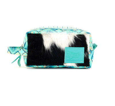 Dutton - Tricolor w/ Margaritaville Navajo-Dutton-Western-Cowhide-Bags-Handmade-Products-Gifts-Dancing Cactus Designs