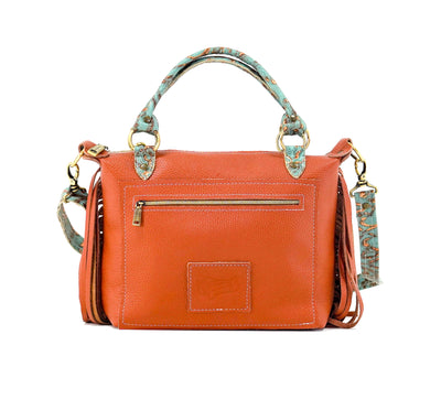 Fancy Annie - Sedona Leather w/ Sierra Tool-Fancy Annie-Western-Cowhide-Bags-Handmade-Products-Gifts-Dancing Cactus Designs