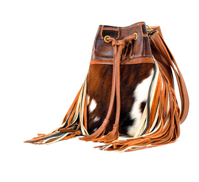 Gabby - Tricolor w/ Burnt Brands-Gabby-Western-Cowhide-Bags-Handmade-Products-Gifts-Dancing Cactus Designs