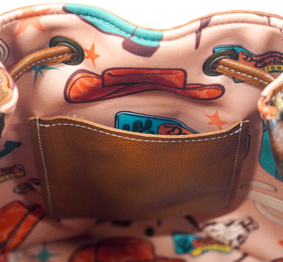 Gabby - Tricolor w/ Burnt Brands-Gabby-Western-Cowhide-Bags-Handmade-Products-Gifts-Dancing Cactus Designs