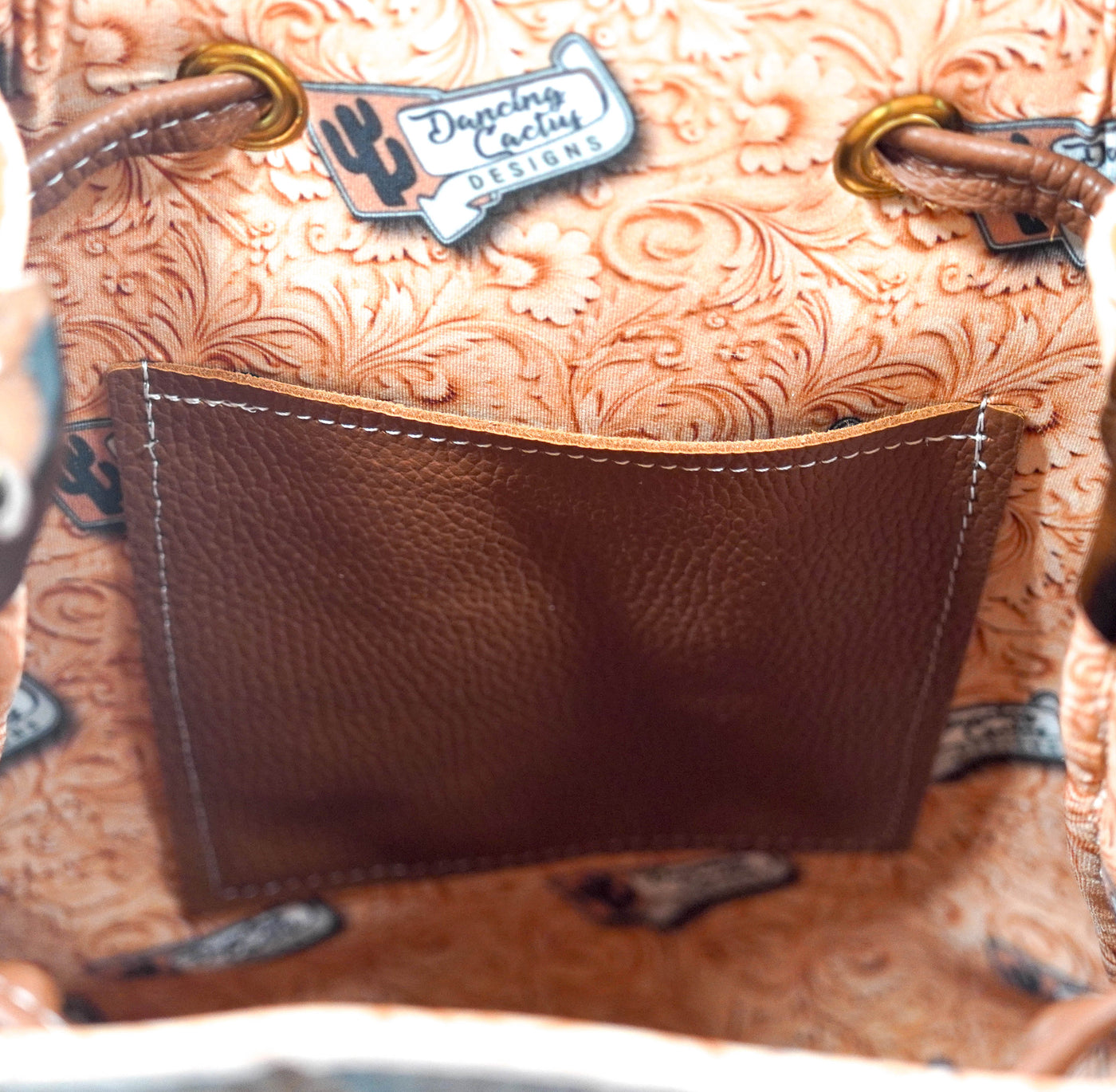 Gabby - Tricolor w/ Burnt Brands-Gabby-Western-Cowhide-Bags-Handmade-Products-Gifts-Dancing Cactus Designs