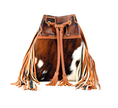 Gabby - Tricolor w/ Burnt Brands-Gabby-Western-Cowhide-Bags-Handmade-Products-Gifts-Dancing Cactus Designs