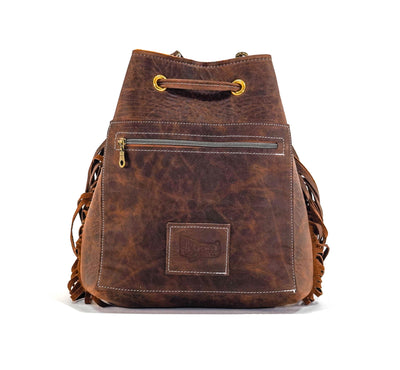 Gabby - Tricolor w/ Burnt Skulls-Gabby-Western-Cowhide-Bags-Handmade-Products-Gifts-Dancing Cactus Designs
