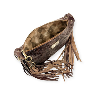 Gayle Crossbody-Apparel & Accessories > Handbags, Wallets & Cases > Handbags > Cross Body Bags-Western-Cowhide-Bags-Handmade-Products-Gifts-Dancing Cactus Designs