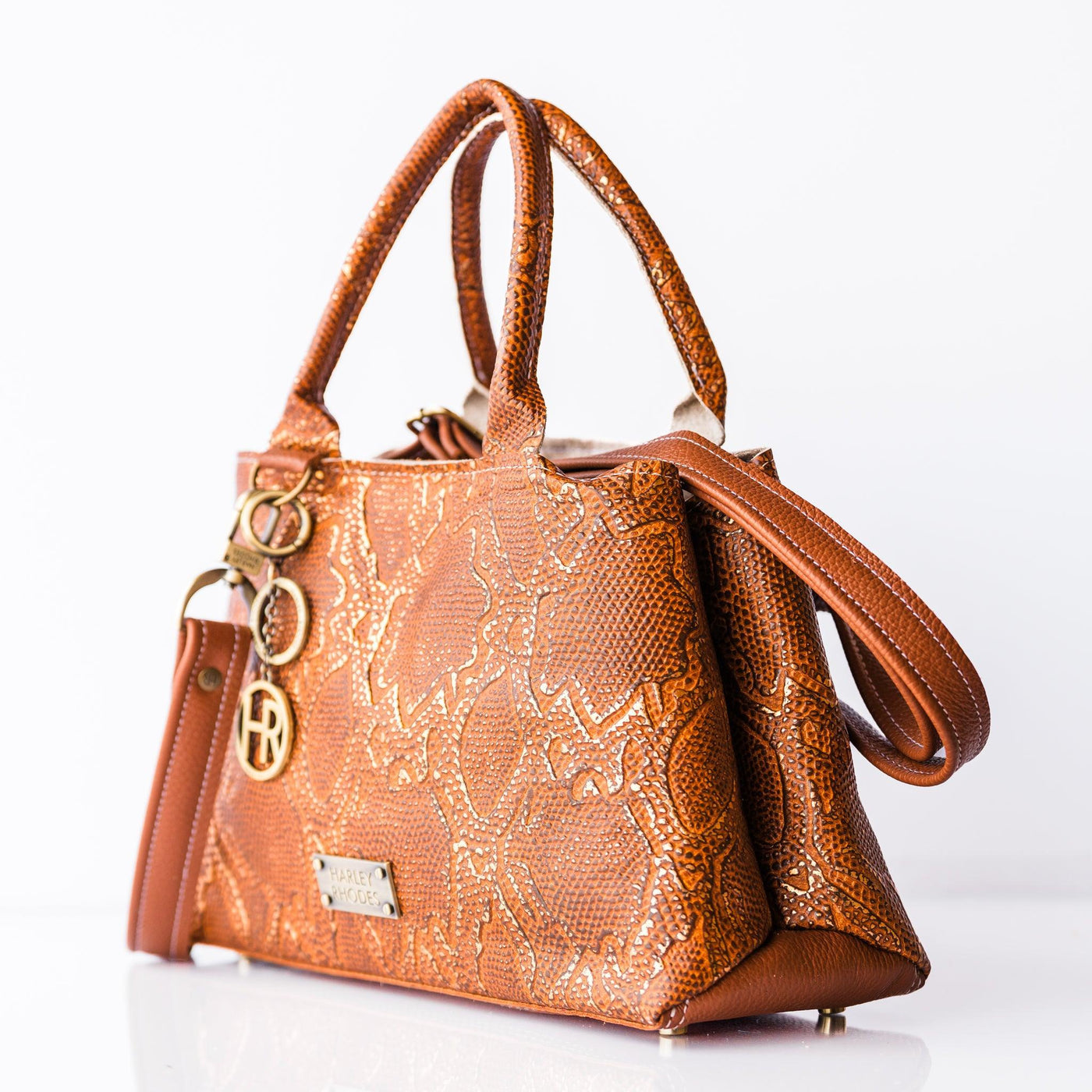 Jackie Handbag-Apparel & Accessories > Handbags, Wallets & Cases > Handbags > Convertible Bags-Western-Cowhide-Bags-Handmade-Products-Gifts-Dancing Cactus Designs
