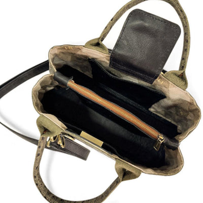 Jackie Handbag-Apparel & Accessories > Handbags, Wallets & Cases > Handbags > Convertible Bags-Western-Cowhide-Bags-Handmade-Products-Gifts-Dancing Cactus Designs