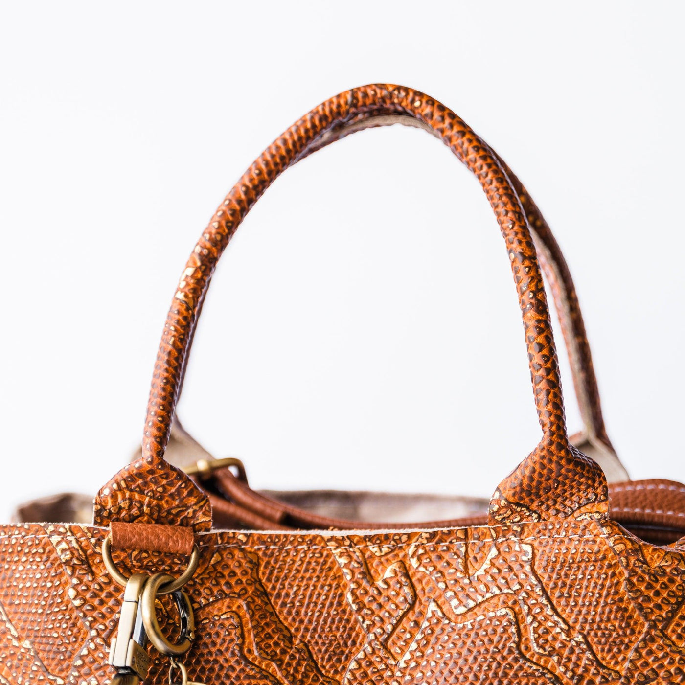 Jackie Handbag-Apparel & Accessories > Handbags, Wallets & Cases > Handbags > Convertible Bags-Western-Cowhide-Bags-Handmade-Products-Gifts-Dancing Cactus Designs
