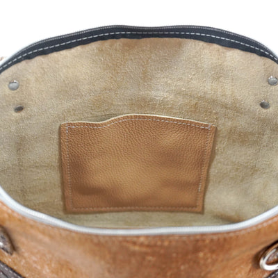 June - Longhorn w/ Wyoming Tool-June-Western-Cowhide-Bags-Handmade-Products-Gifts-Dancing Cactus Designs