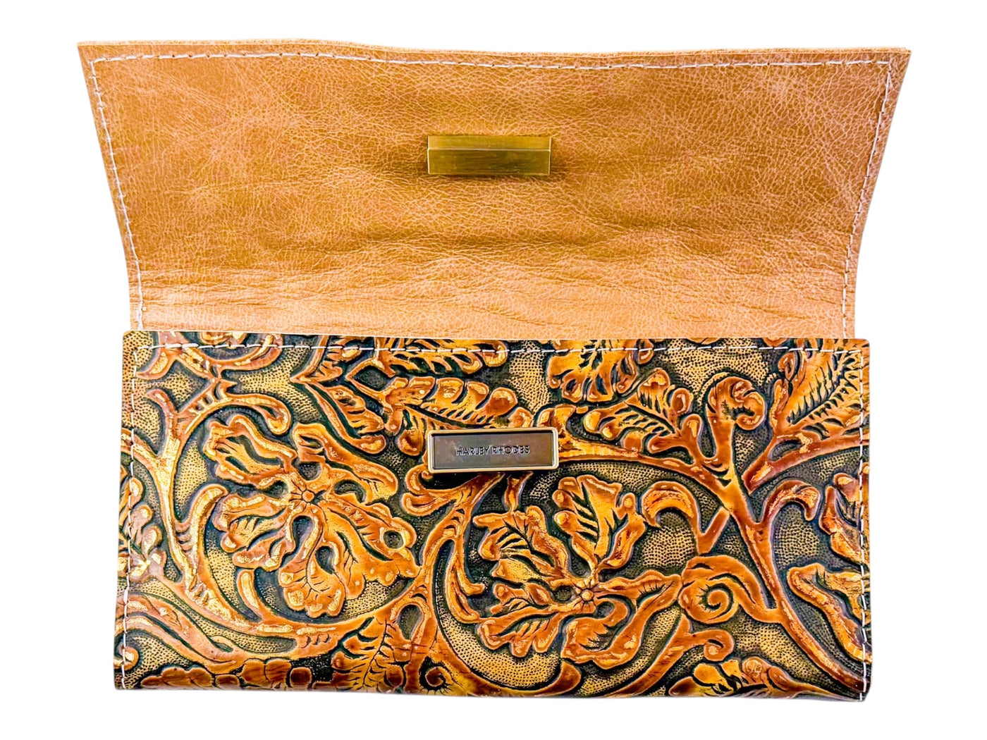 Kacey Magnetic Wallet-Apparel & Accessories > Handbags, Wallets & Cases > Wallets & Money Clips > Wallets-Western-Cowhide-Bags-Handmade-Products-Gifts-Dancing Cactus Designs