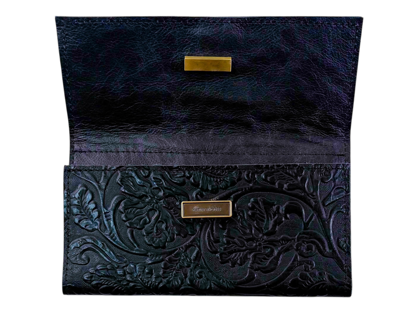 Kacey Magnetic Wallet-Apparel & Accessories > Handbags, Wallets & Cases > Wallets & Money Clips > Wallets-Western-Cowhide-Bags-Handmade-Products-Gifts-Dancing Cactus Designs