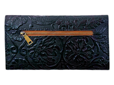 Kacey Magnetic Wallet-Apparel & Accessories > Handbags, Wallets & Cases > Wallets & Money Clips > Wallets-Western-Cowhide-Bags-Handmade-Products-Gifts-Dancing Cactus Designs