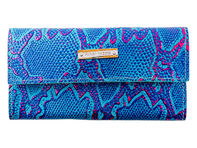 Kacey Magnetic Wallet-Apparel & Accessories > Handbags, Wallets & Cases > Wallets & Money Clips > Wallets-Western-Cowhide-Bags-Handmade-Products-Gifts-Dancing Cactus Designs