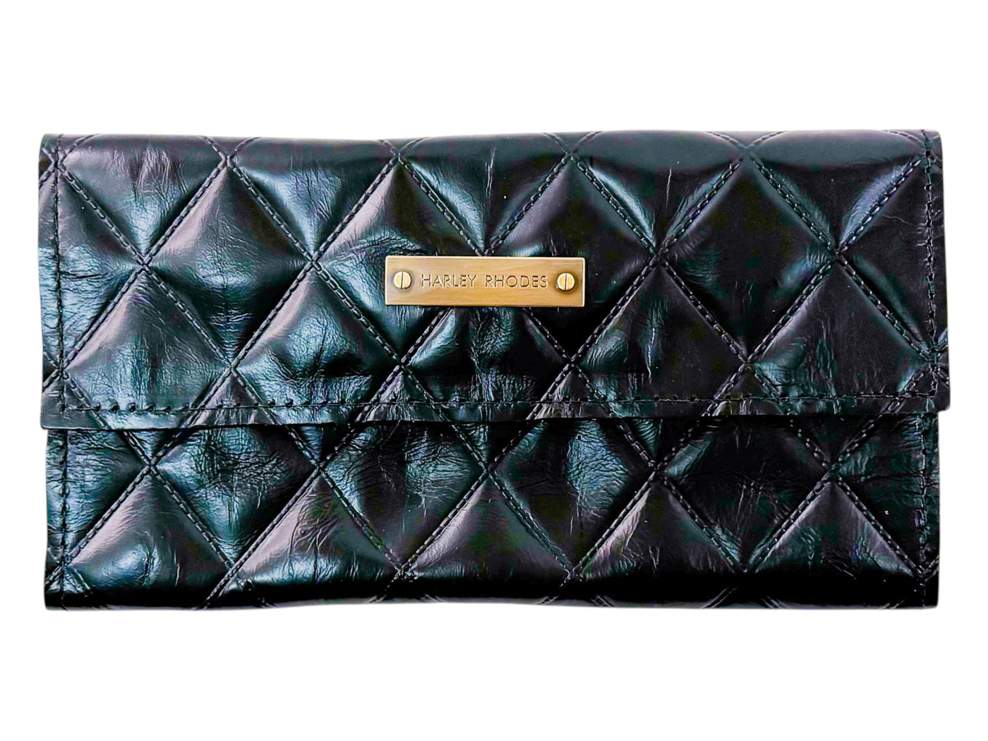 Kacey Magnetic Wallet-Apparel & Accessories > Handbags, Wallets & Cases > Wallets & Money Clips > Wallets-Western-Cowhide-Bags-Handmade-Products-Gifts-Dancing Cactus Designs