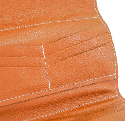 Kacey Wallet - All Embossed w/ Burnt Brands-Kacey Wallet-Western-Cowhide-Bags-Handmade-Products-Gifts-Dancing Cactus Designs