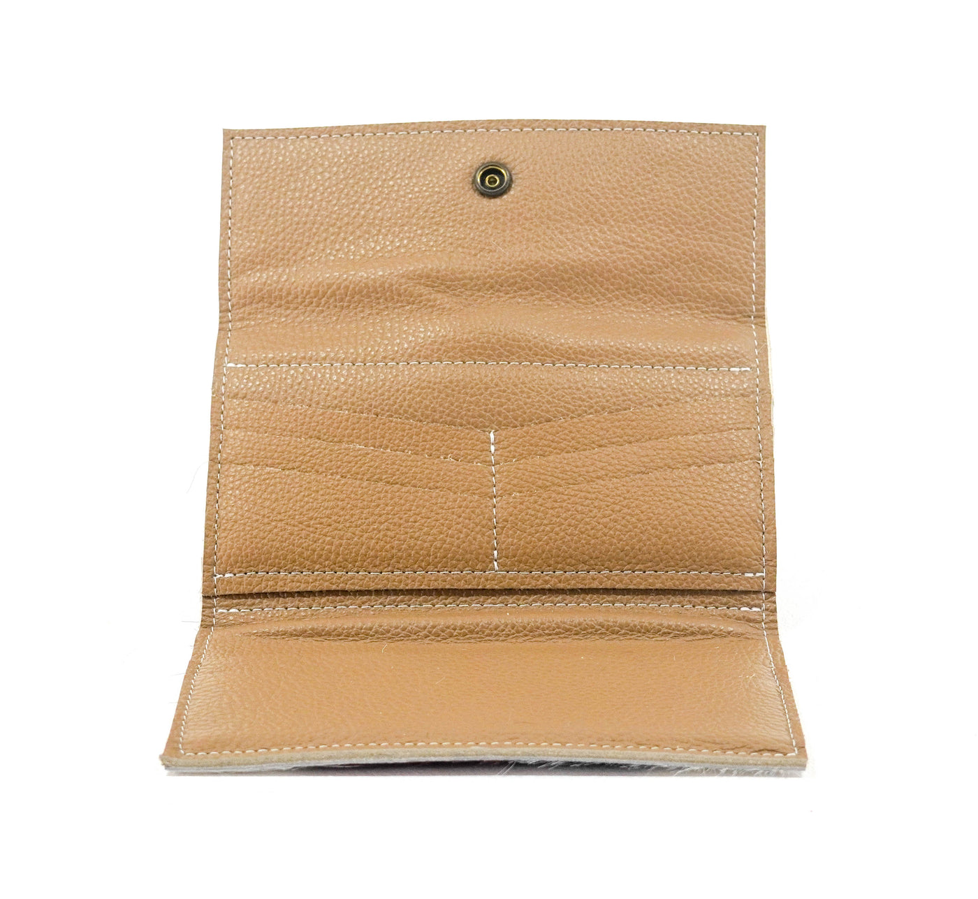 Kacey Wallet - Tricolor w/ Ivory & Brown Navajo-Kacey Wallet-Western-Cowhide-Bags-Handmade-Products-Gifts-Dancing Cactus Designs