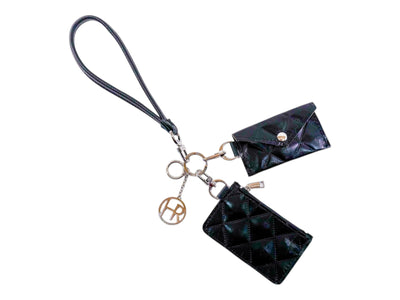 Luxe Accessory Stack-Apparel & Accessories > Handbags, Wallets & Cases > Wallets & Money Clips-Western-Cowhide-Bags-Handmade-Products-Gifts-Dancing Cactus Designs