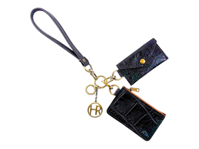 Luxe Accessory Stack-Apparel & Accessories > Handbags, Wallets & Cases > Wallets & Money Clips-Western-Cowhide-Bags-Handmade-Products-Gifts-Dancing Cactus Designs