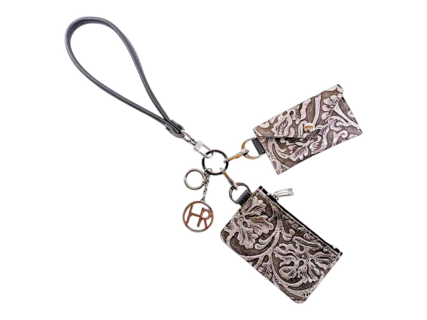 Luxe Accessory Stack-Apparel & Accessories > Handbags, Wallets & Cases > Wallets & Money Clips-Western-Cowhide-Bags-Handmade-Products-Gifts-Dancing Cactus Designs