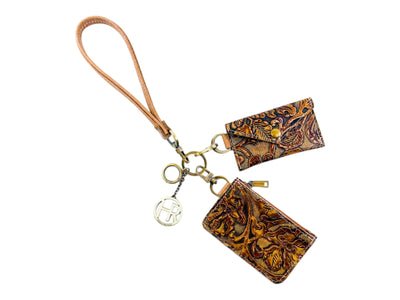 Luxe Accessory Stack-Apparel & Accessories > Handbags, Wallets & Cases > Wallets & Money Clips-Western-Cowhide-Bags-Handmade-Products-Gifts-Dancing Cactus Designs