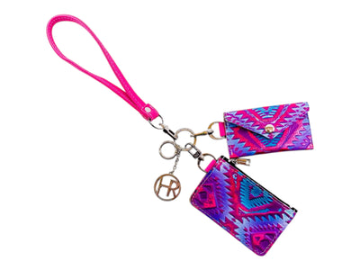 Luxe Accessory Stack-Apparel & Accessories > Handbags, Wallets & Cases > Wallets & Money Clips-Western-Cowhide-Bags-Handmade-Products-Gifts-Dancing Cactus Designs