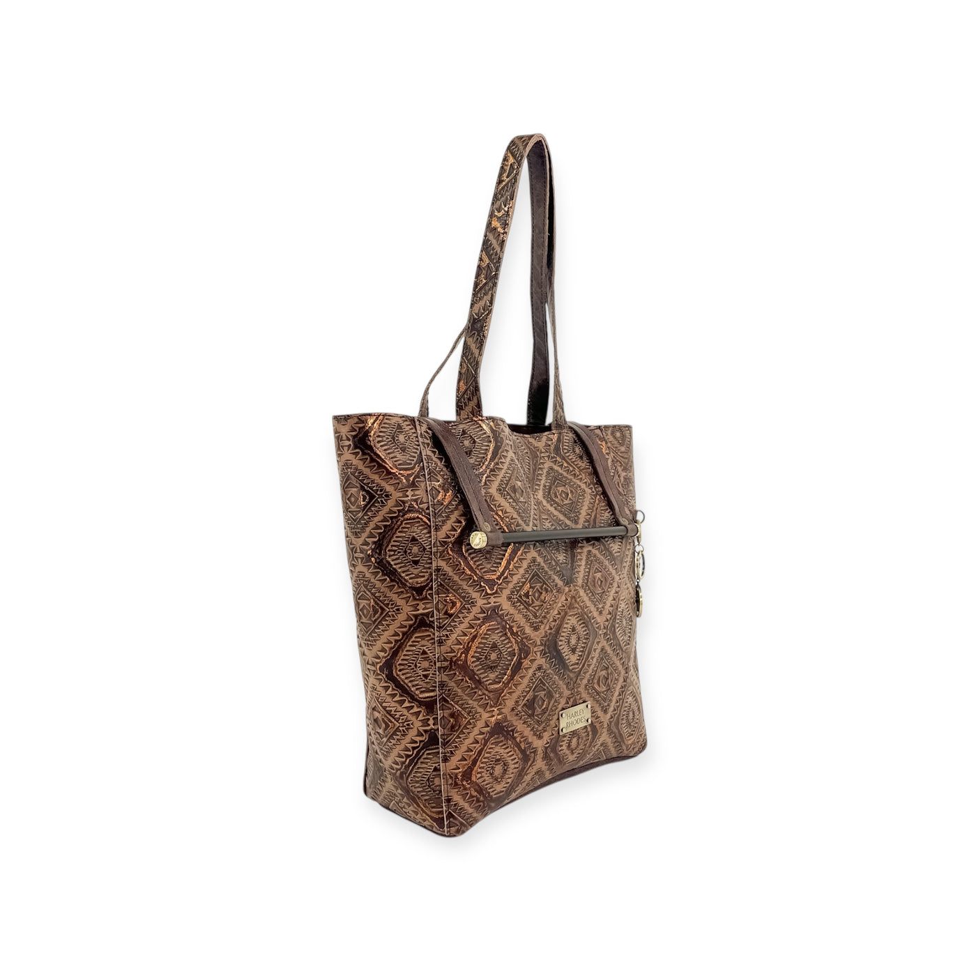 Martha Tote-Apparel & Accessories > Handbags, Wallets & Cases > Handbags > Shopper Bags-Western-Cowhide-Bags-Handmade-Products-Gifts-Dancing Cactus Designs