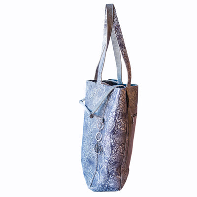 Martha Tote-Apparel & Accessories > Handbags, Wallets & Cases > Handbags > Shopper Bags-Western-Cowhide-Bags-Handmade-Products-Gifts-Dancing Cactus Designs