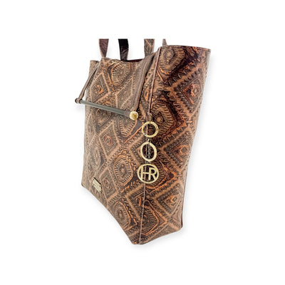 Martha Tote-Apparel & Accessories > Handbags, Wallets & Cases > Handbags > Shopper Bags-Western-Cowhide-Bags-Handmade-Products-Gifts-Dancing Cactus Designs