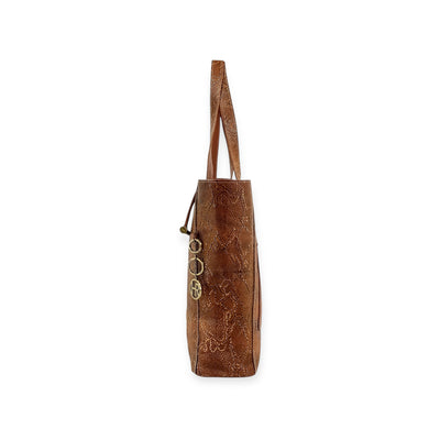 Martha Tote-Apparel & Accessories > Handbags, Wallets & Cases > Handbags > Shopper Bags-Western-Cowhide-Bags-Handmade-Products-Gifts-Dancing Cactus Designs