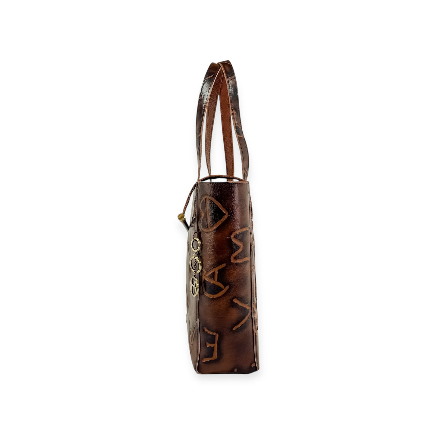 Martha Tote-Apparel & Accessories > Handbags, Wallets & Cases > Handbags > Shopper Bags-Western-Cowhide-Bags-Handmade-Products-Gifts-Dancing Cactus Designs