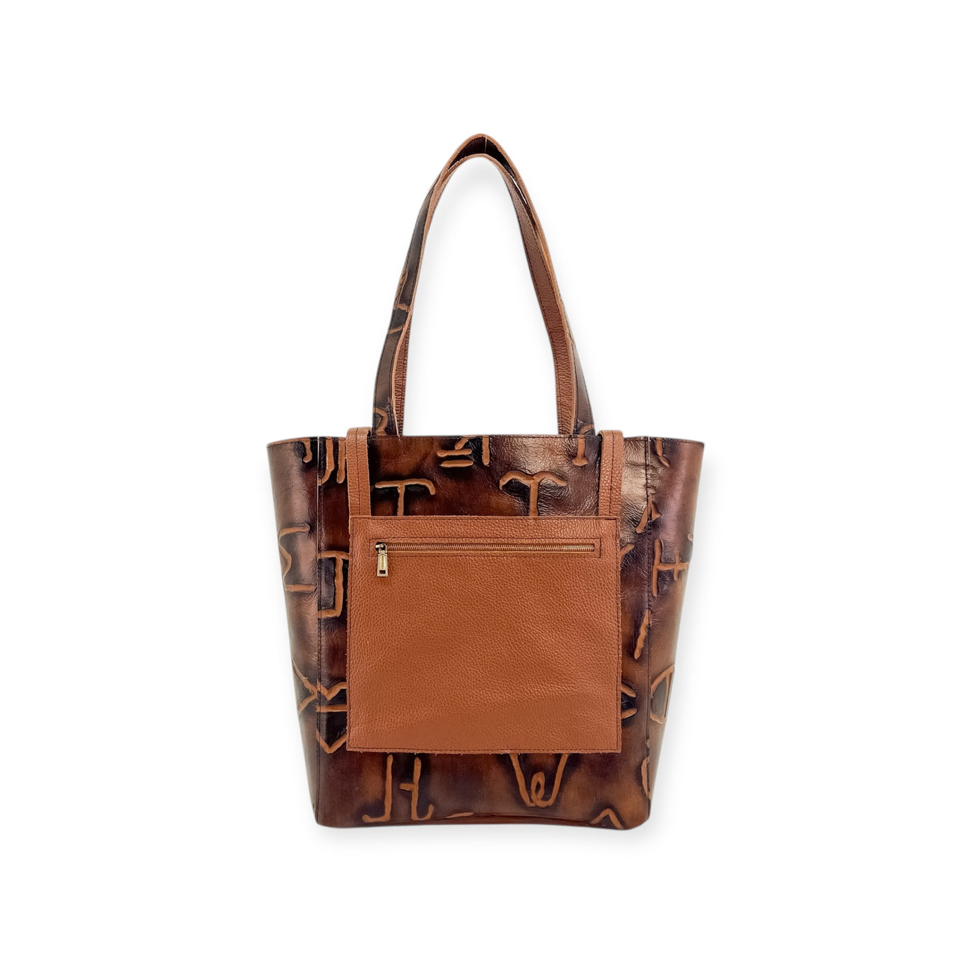 Martha Tote-Apparel & Accessories > Handbags, Wallets & Cases > Handbags > Shopper Bags-Western-Cowhide-Bags-Handmade-Products-Gifts-Dancing Cactus Designs