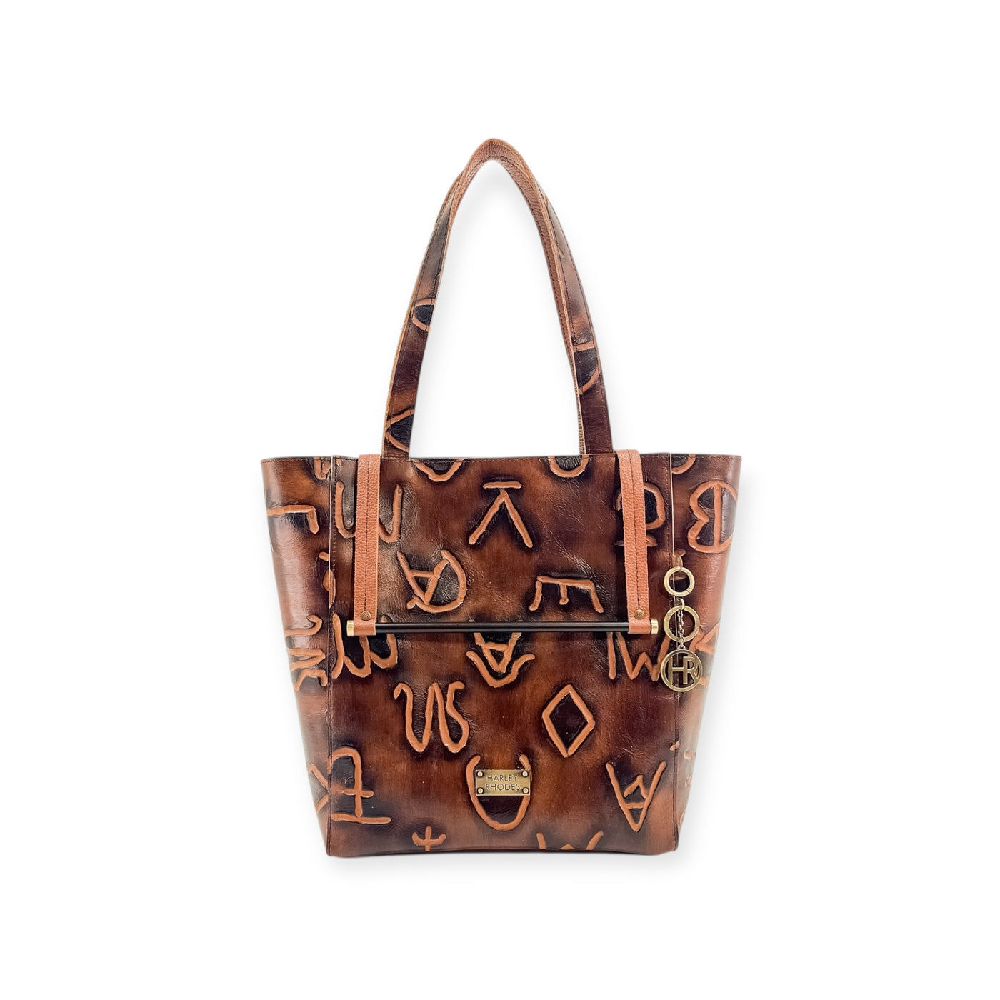 Martha Tote-Apparel & Accessories > Handbags, Wallets & Cases > Handbags > Shopper Bags-Western-Cowhide-Bags-Handmade-Products-Gifts-Dancing Cactus Designs