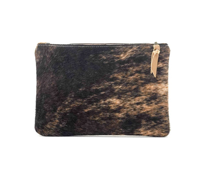 Mega Organizer - Brindle w/ No Embossed-Mega Organizer-Western-Cowhide-Bags-Handmade-Products-Gifts-Dancing Cactus Designs