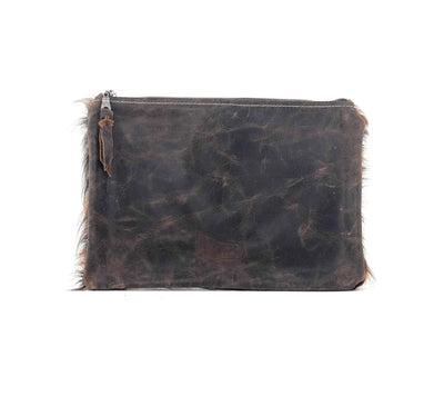Mega Organizer - Red Brindle w/ No Embossed-Mega Organizer-Western-Cowhide-Bags-Handmade-Products-Gifts-Dancing Cactus Designs