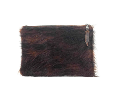 Mega Organizer - Red Brindle w/ No Embossed-Mega Organizer-Western-Cowhide-Bags-Handmade-Products-Gifts-Dancing Cactus Designs