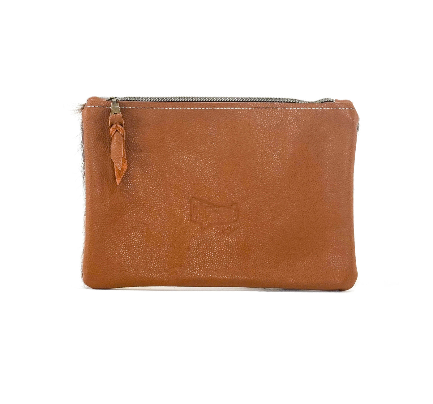 Mega Organizer - Tricolor w/ Ivory Jumbo Croc-Mega Organizer-Western-Cowhide-Bags-Handmade-Products-Gifts-Dancing Cactus Designs