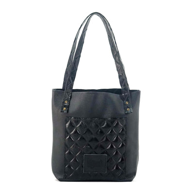 Mini Trisha - All Embossed w/ Onyx Diamond Stitch-Mini Trisha-Western-Cowhide-Bags-Handmade-Products-Gifts-Dancing Cactus Designs