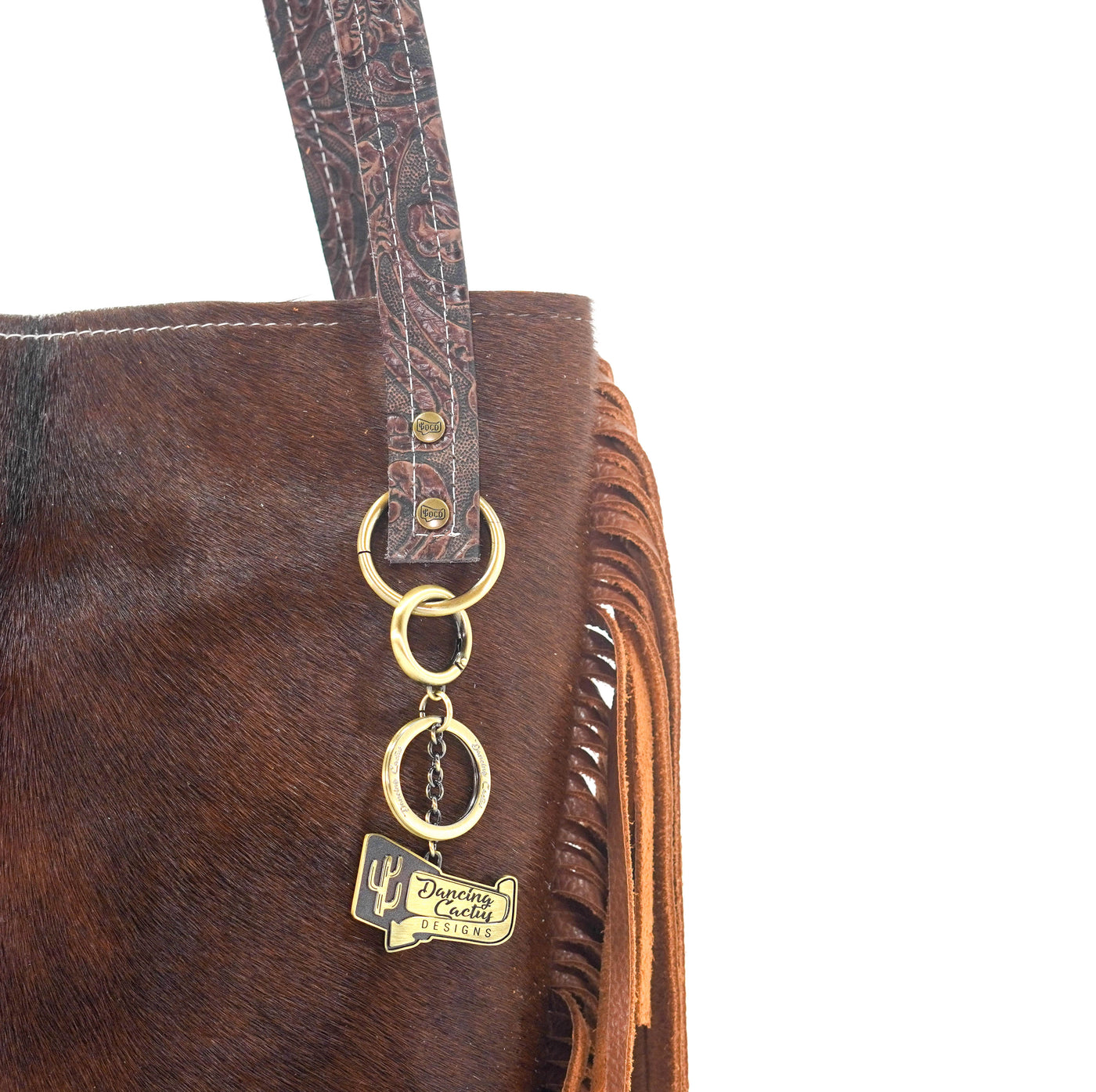Mini Trisha - Longhorn w/ Cowboy Tool-Mini Trisha-Western-Cowhide-Bags-Handmade-Products-Gifts-Dancing Cactus Designs