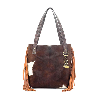 Mini Trisha - Longhorn w/ Cowboy Tool-Mini Trisha-Western-Cowhide-Bags-Handmade-Products-Gifts-Dancing Cactus Designs