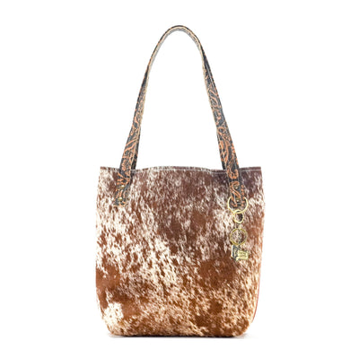 Mini Trisha - Longhorn w/ Honey Tool-Mini Trisha-Western-Cowhide-Bags-Handmade-Products-Gifts-Dancing Cactus Designs