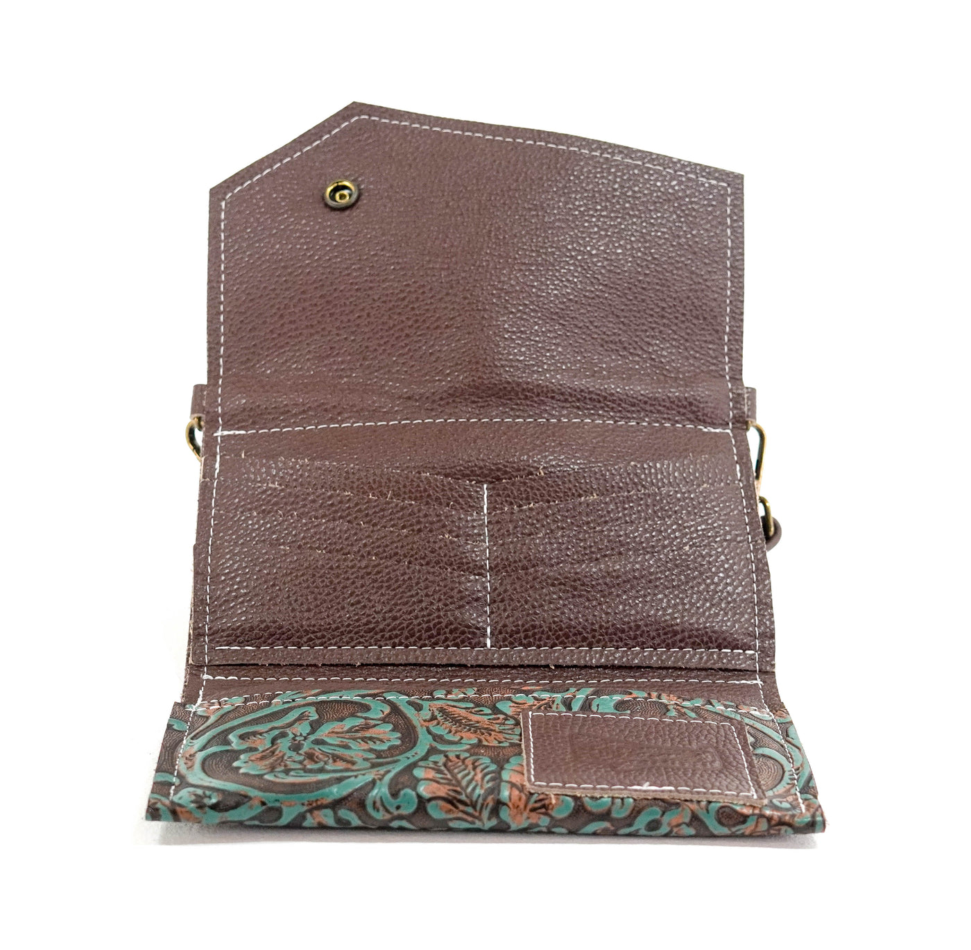 Miranda - All Embossed w/ Evergreen tool-Miranda-Western-Cowhide-Bags-Handmade-Products-Gifts-Dancing Cactus Designs