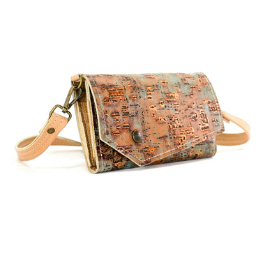 Miranda - All Embossed w/ Patina Driftwood-Miranda-Western-Cowhide-Bags-Handmade-Products-Gifts-Dancing Cactus Designs