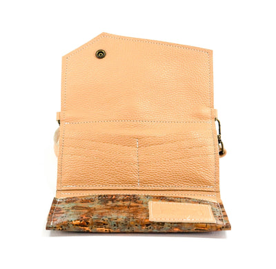Miranda - All Embossed w/ Patina Driftwood-Miranda-Western-Cowhide-Bags-Handmade-Products-Gifts-Dancing Cactus Designs