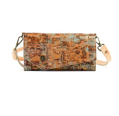 Miranda - All Embossed w/ Patina Driftwood-Miranda-Western-Cowhide-Bags-Handmade-Products-Gifts-Dancing Cactus Designs