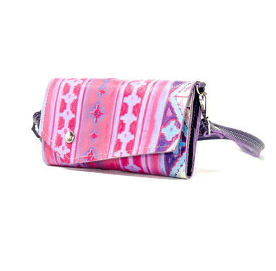 Miranda - All Embossed w/ Unicorn Navajo-Miranda-Western-Cowhide-Bags-Handmade-Products-Gifts-Dancing Cactus Designs