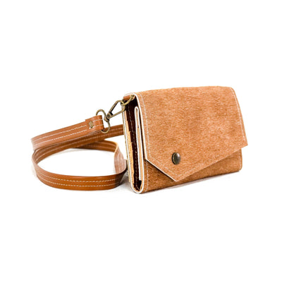 Miranda - Longhorn w/ Honey Tool-Miranda-Western-Cowhide-Bags-Handmade-Products-Gifts-Dancing Cactus Designs