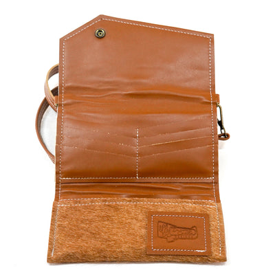 Miranda - Longhorn w/ Honey Tool-Miranda-Western-Cowhide-Bags-Handmade-Products-Gifts-Dancing Cactus Designs