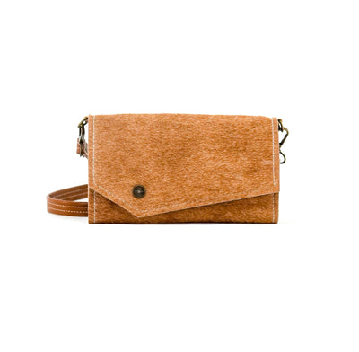 Miranda - Longhorn w/ Honey Tool-Miranda-Western-Cowhide-Bags-Handmade-Products-Gifts-Dancing Cactus Designs